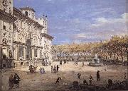 The Villa Medici in Rome, Gaspar Van Wittel